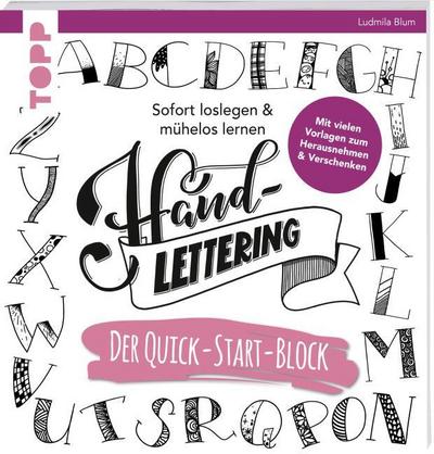 Handlettering, Der Quick-Start-Block