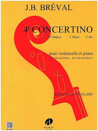 Concertino ut majeur no.4pour violoncelle et piano