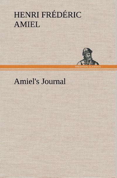 Amiel’s Journal