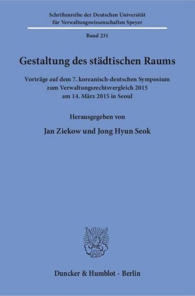 Gestaltung des städtischen Raums.