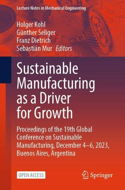 Sustainable Manufacturing as a Driver for Growth
