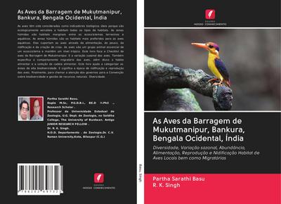 As Aves da Barragem de Mukutmanipur, Bankura, Bengala Ocidental, Índia