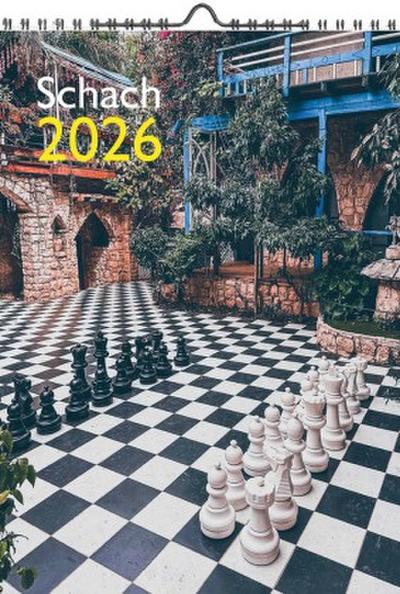 Wandkalender SCHACH 2026 A4