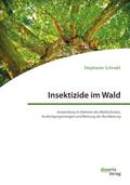 Insektizide im Wald. Anwendung im Rahmen des Walds