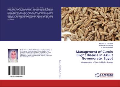 Management of Cumin Blight disease in Assiut Governorate, Egypt