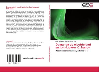 Demanda de electricidad en los Hogares Cubanos