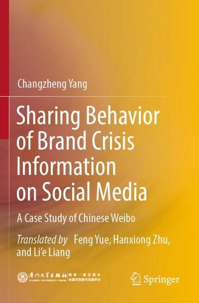 Sharing Behavior of Brand Crisis Information on Social Media