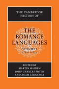 Cambridge History of the Romance Languages: Volume 1, Structures