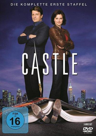 Castle. Staffel.01, 3 DVDs