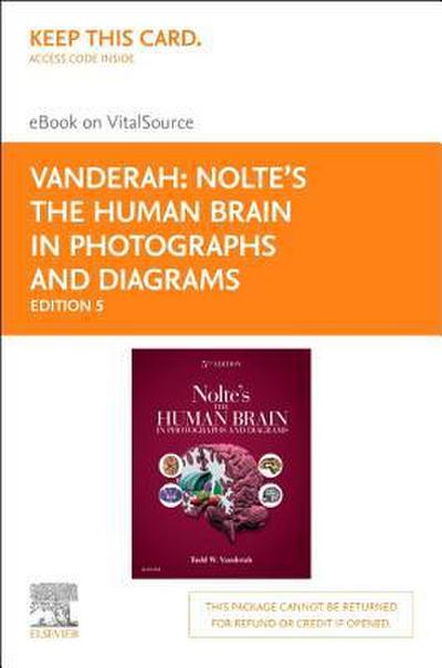 Nolte’s the Human Brain in Photographs and Diagrams - Elsevier eBook on Vitalsource (Retail Access Card)