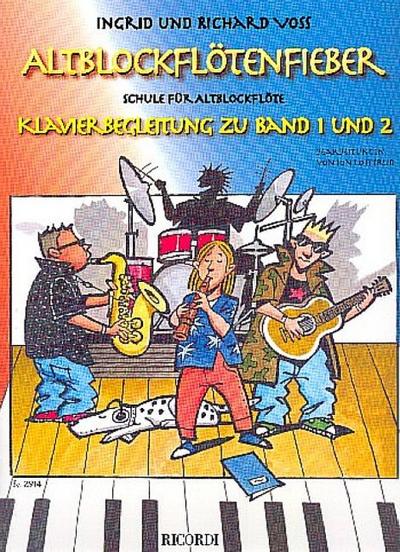Altblockflötenfieber Klavierbegleitung zu  Band 1-2