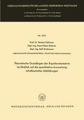 Theoretische Grundlagen der Äquidensitometrie im Hinblick auf die quantitative Auswertung schalloptischer Abbildungen