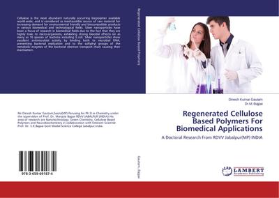 Regenerated Cellulose Based Polymers For Biomedical Applications