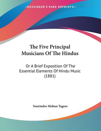 The Five Principal Musicians Of The Hindus