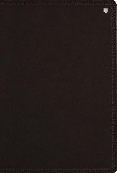Net Study Bible (Net, Black Leathersoft, Comfort Print, Thumb Indexed)