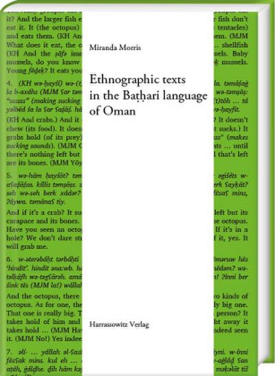 Ethnographic texts in the Ba hari language of Oman