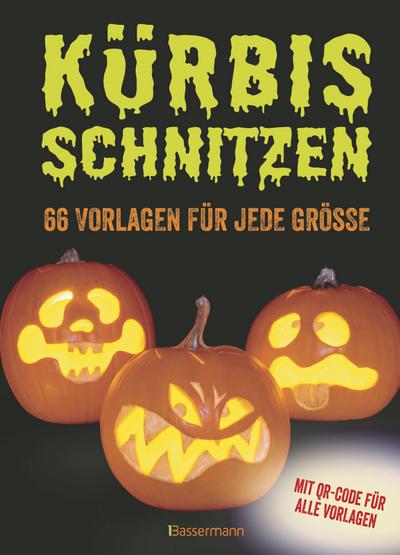 Kürbis schnitzen - 66 Vorlagen für jede Größe