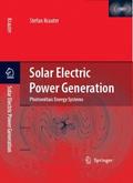 Solar Electric Power Generation - Photovoltaic Ene