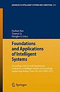 Foundations and Applications of Intelligent Systems