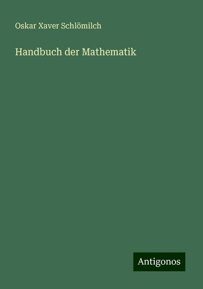 Handbuch der Mathematik
