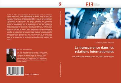 La transparence dans les relations internationales