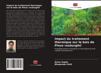 Impact du traitement thermique sur le bois de Pinus roxburghii