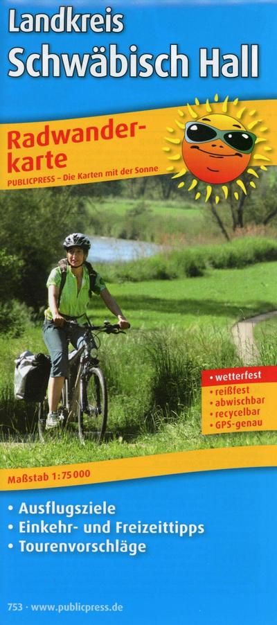 PublicPress Radwanderkarte Landkreis Schwäbisch Hall