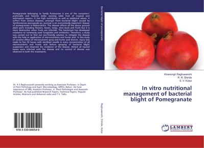 In vitro nutritional management of bacterial blight of Pomegranate