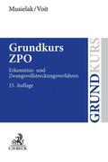 Grundkurs ZPO: Eine Darstellung zur Vermittlung von Grundlagenwissen im Zivilprozessrecht (Erkenntnisverfahren und Zwangsvollstreckung) mit Fällen und ... sowie mit Übungsklausuren (Grundkurse)