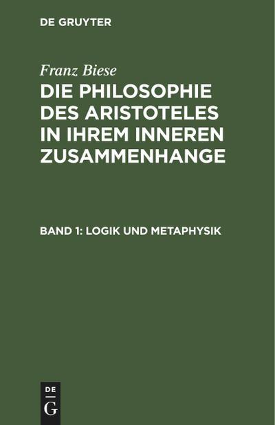 Logik und Metaphysik