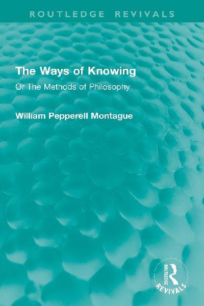 The Ways of Knowing