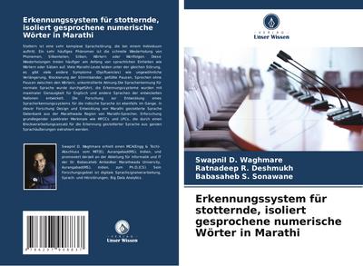 Erkennungssystem für stotternde, isoliert gesprochene numerische Wörter in Marathi