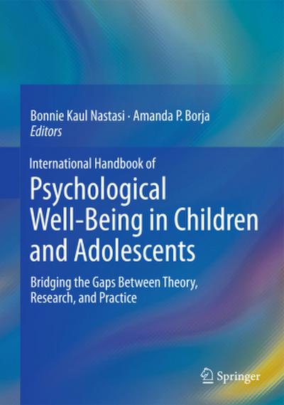 International Handbook of Psychological Well-Being in Children and Adolescents