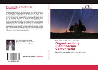 Organización y Planificación Comunitaria