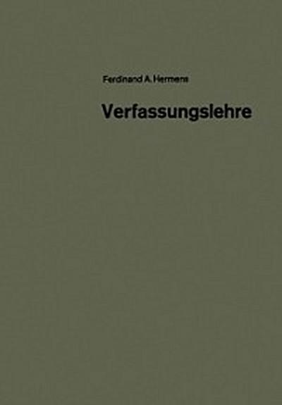 Verfassungslehre