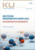 Deutsche Kodierrichtlinien für die Psychiatrie/Psychosomatik 2025 mit MD-Kommentar