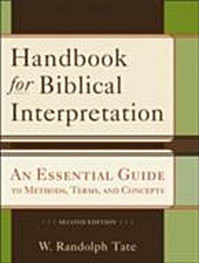 Handbook for Biblical Interpretation