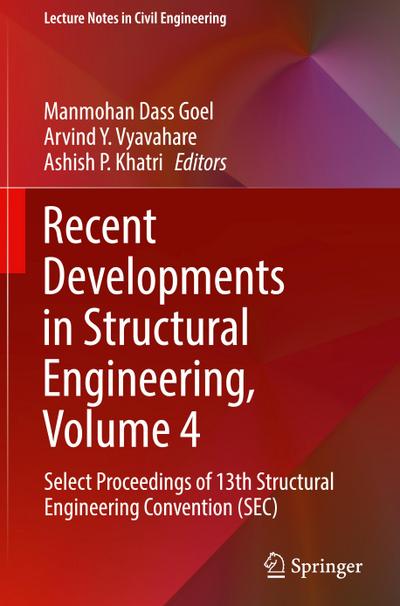 Recent Developments in Structural Engineering, Volume 4