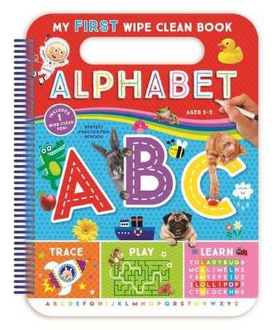 My First Wipe Clean Book: Alphabet