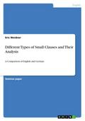 Different Types of Small Clauses and Their Analysis