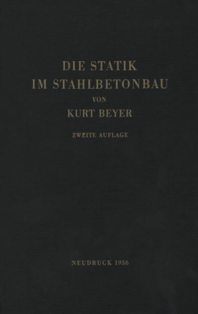 Die Statik im Stahlbetonbau