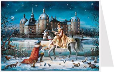Postkarten-Adventskalender "Moritzburg"
