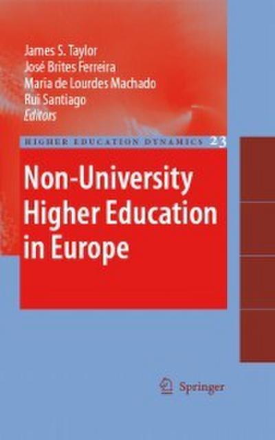 Non-University Higher Education in Europe