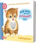 Lieblingstiere - Hör mal, wie ich miauen kann