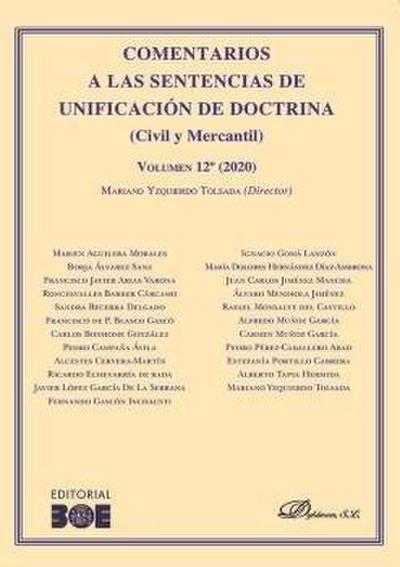 Comentarios a las sentencias de unificación de doctrina (civil y mercantil) 12, 2020