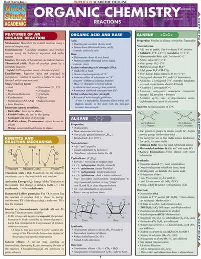 Jackson, M: Organic Chemistry Reactions