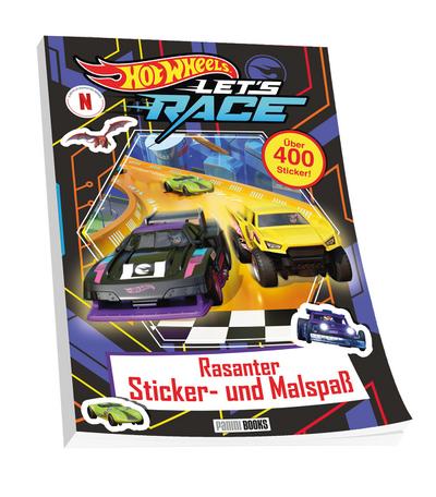 Hot Wheels(TM) Let’s Race: Rasanter Sticker- und Malspaß