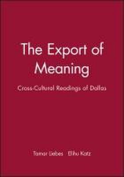 The Export of Meaning