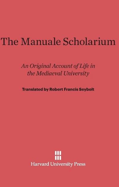 The Manuale Scholarium
