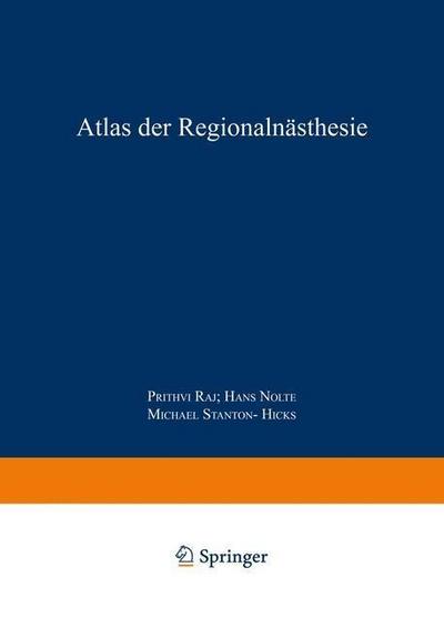 Atlas der Regionalanästhesie